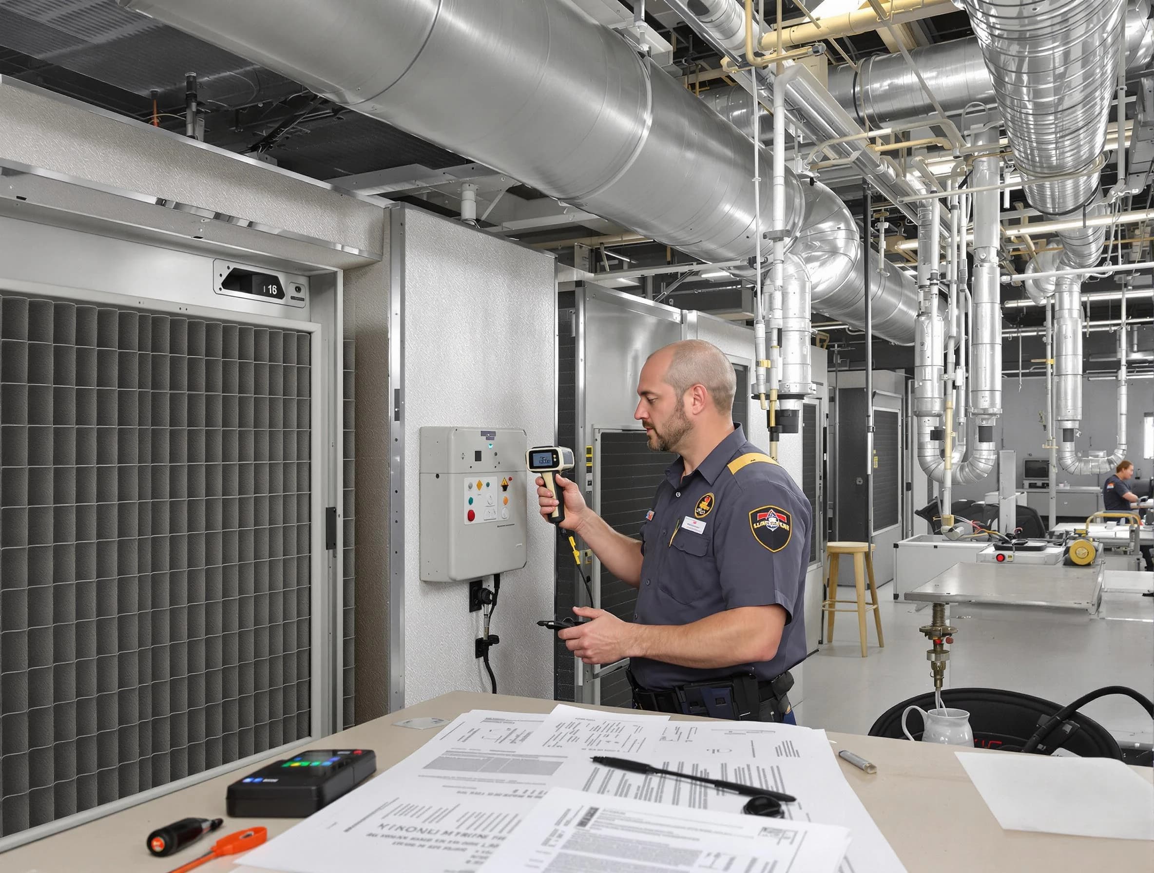 Professional filter system inspection by Monument Air Duct Cleaning in Monument