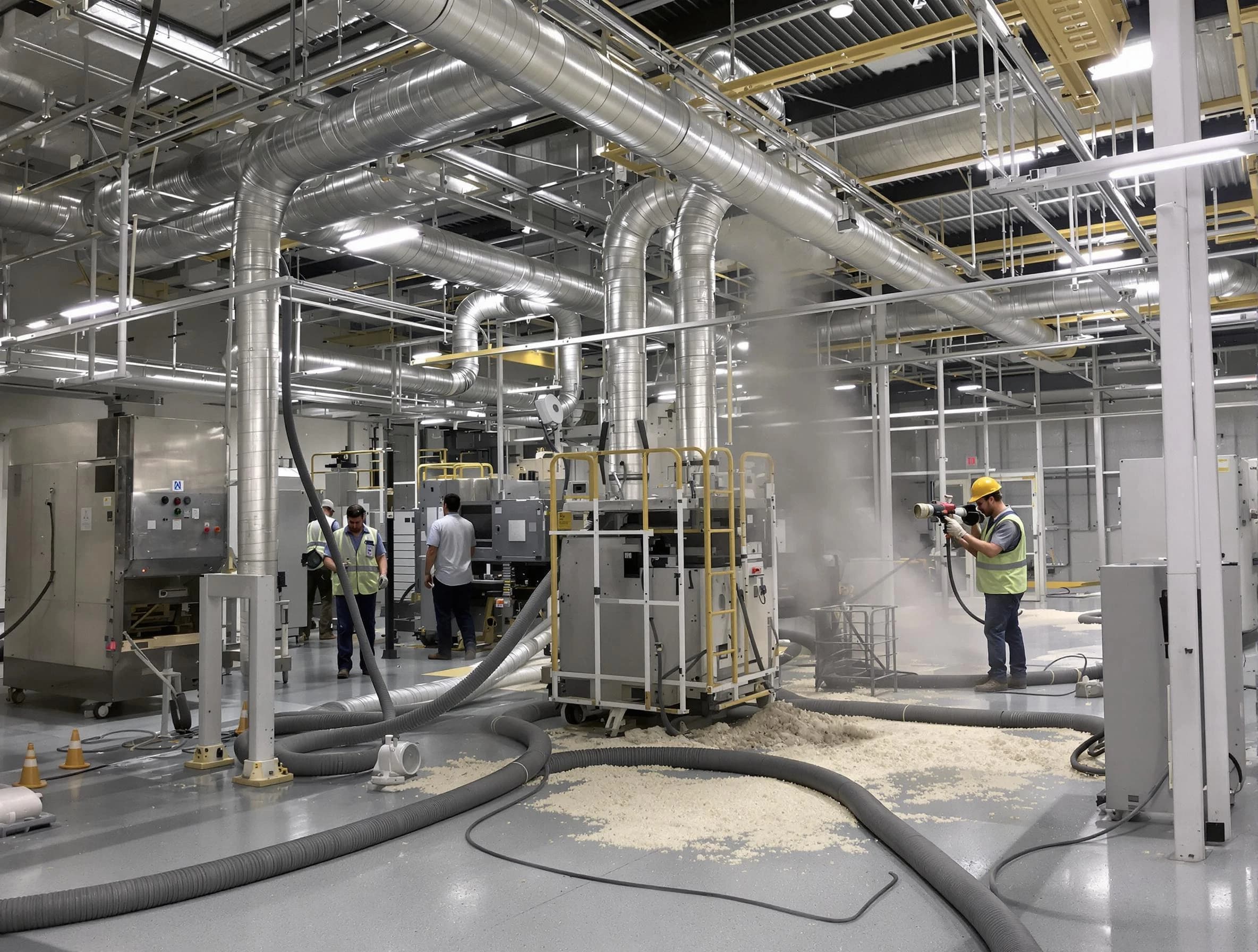 Heavy-duty industrial duct cleaning by Monument Air Duct Cleaning in Monument