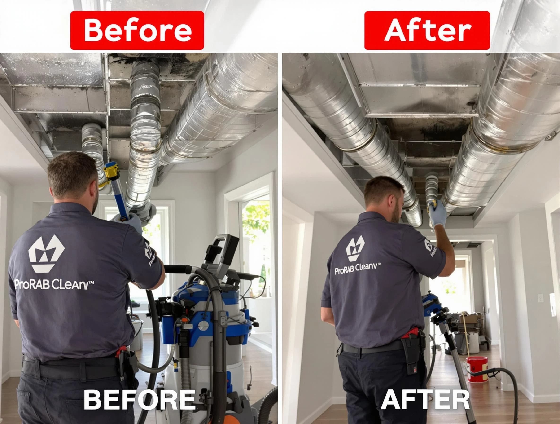 Monument Air Duct Cleaning expert performing thorough residential duct cleaning in a Monument home