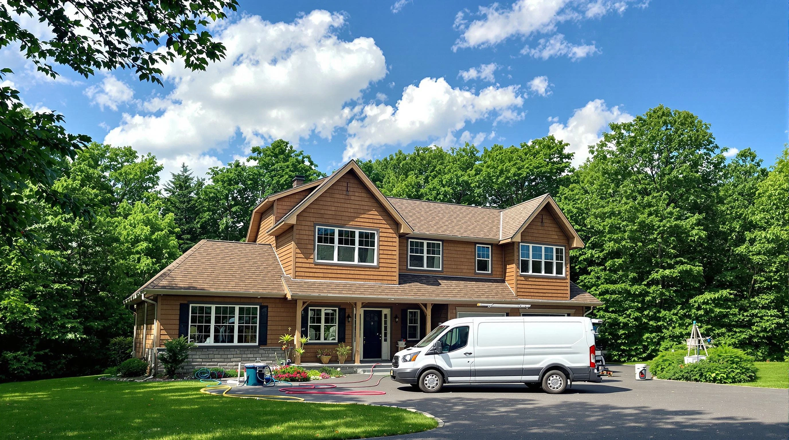 Monument Air Duct Cleaning air duct cleaning crew working in Woodland Park, CO