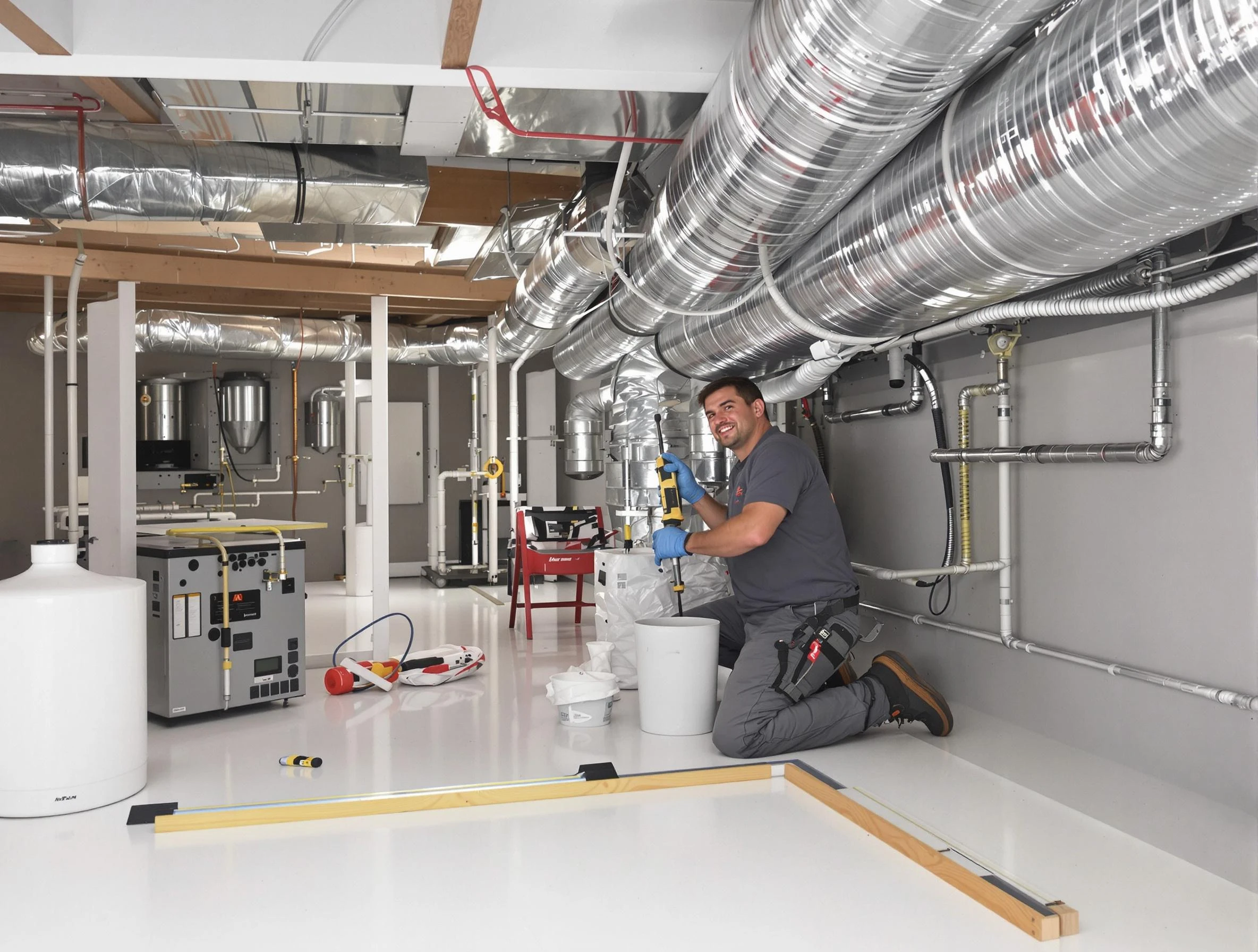 Professional duct sealing service by Monument Air Duct Cleaning in Monument