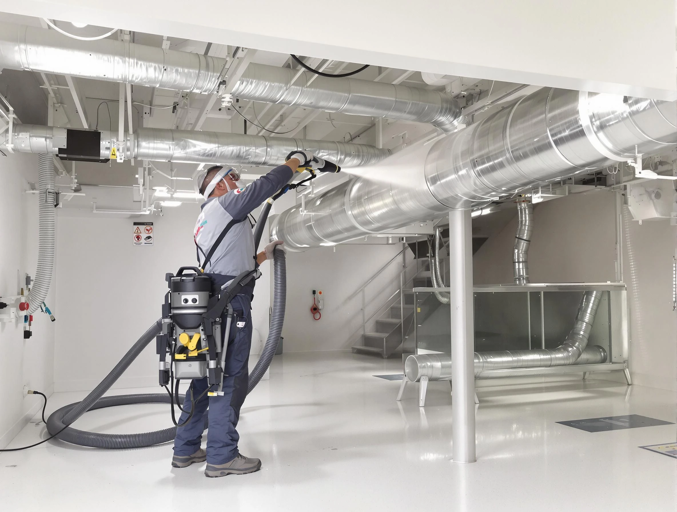 Professional central duct cleaning by Monument Air Duct Cleaning in Monument