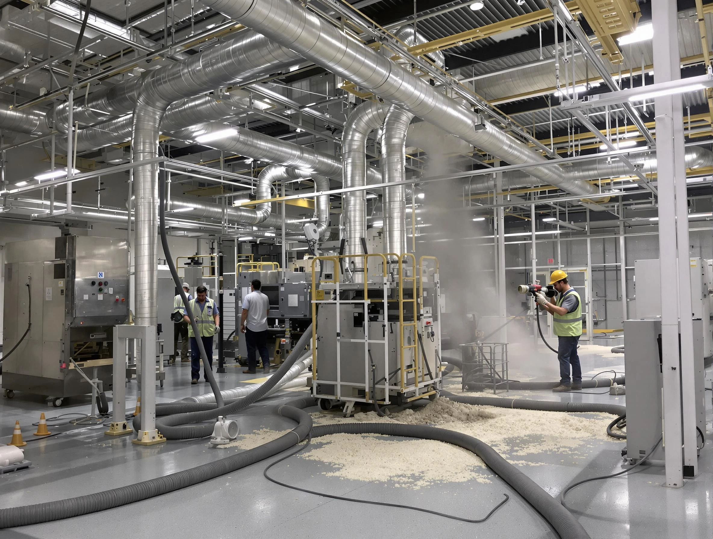 Heavy-duty industrial duct cleaning by Monument Air Duct Cleaning in Monument